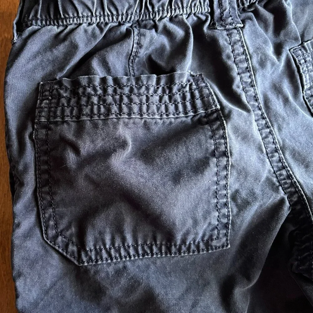 Lands' End navy shorts 5-6